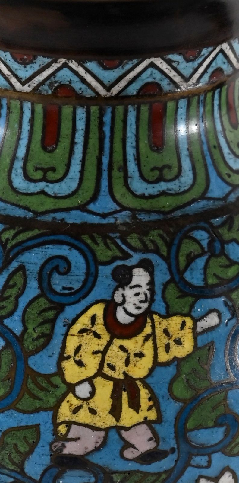 Pair Of Cloisonné Enamel Vases, Japan   2nd Part 19th photo vinterior