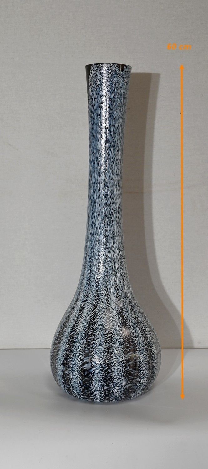 photo for sale Marbled Glass Vase, After The Cristallerie Clichy – 1930