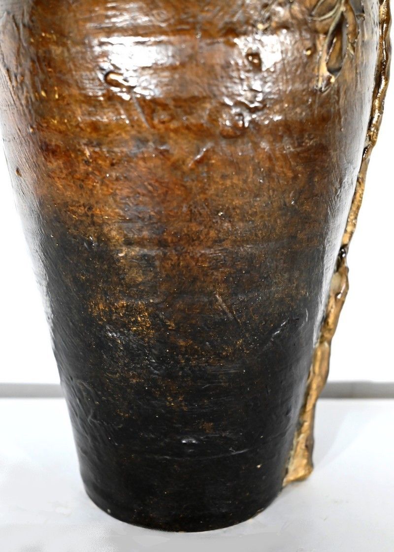 746.75 Glazed Ceramic Vase, Signed “Korina”, Art Nouveau – 1900 photo