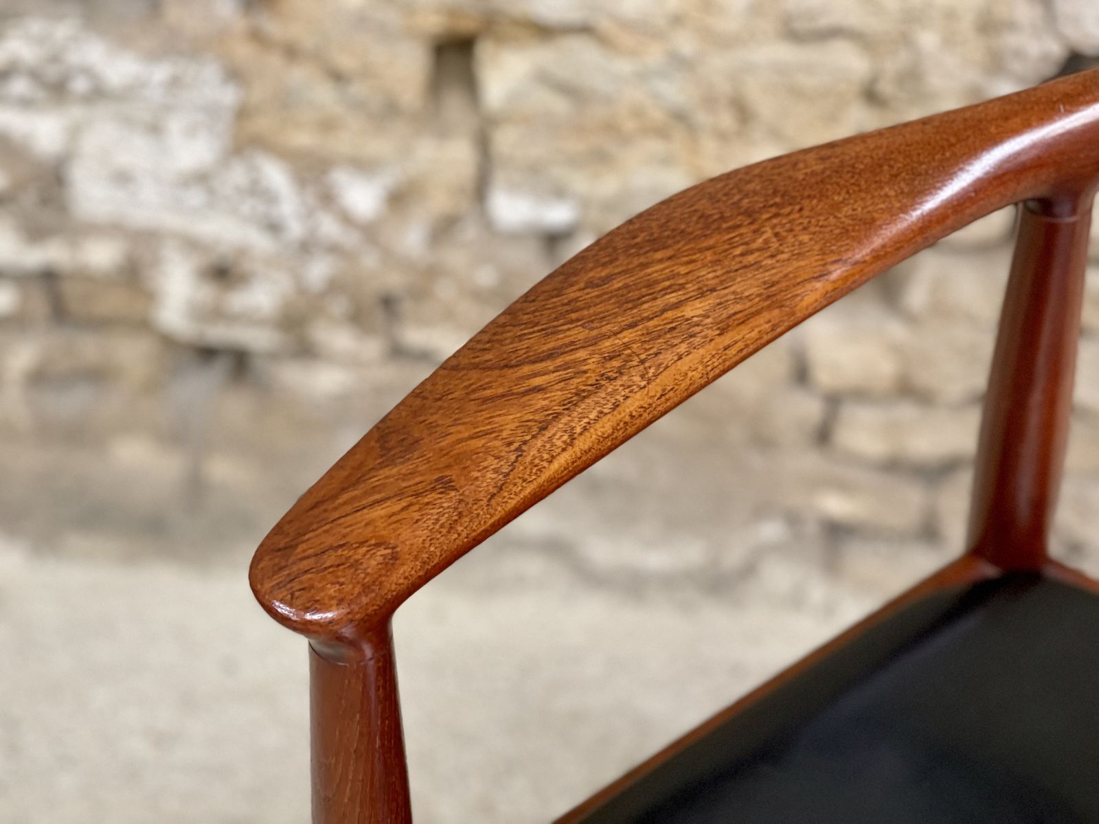 Hans J Wegner 'The Chair' Jh 503 By Johannes Hanson 1955 Desk Accent Statement Chair photo vinterior