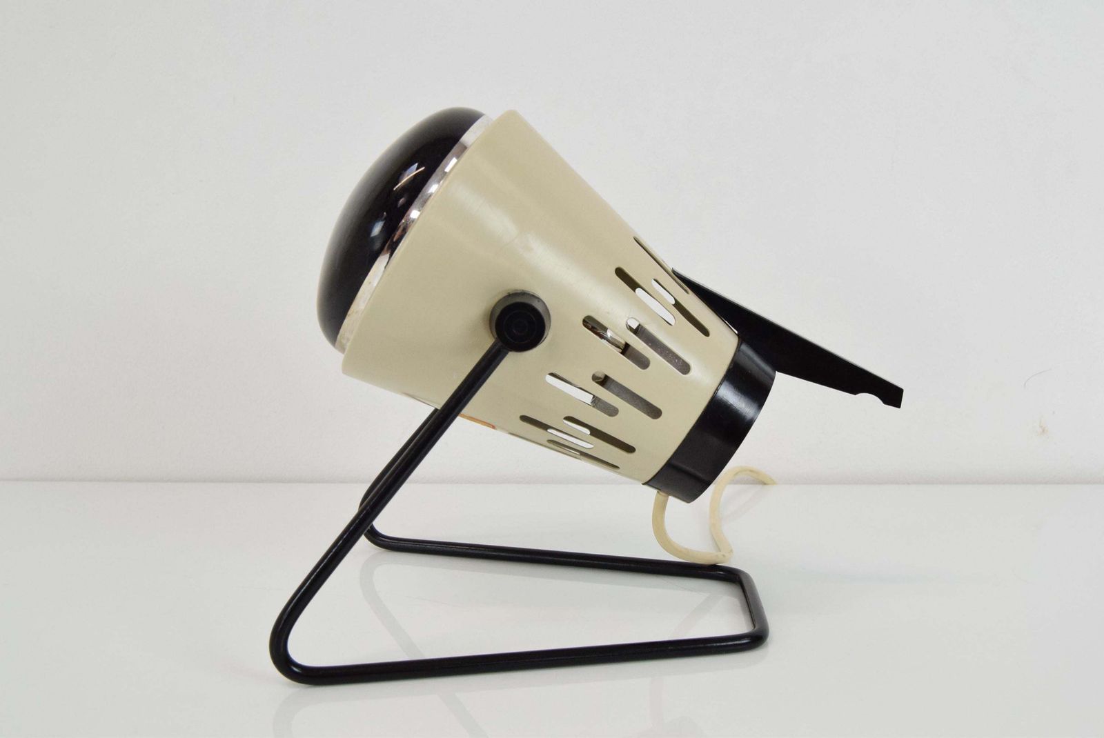 Mid Century Infra Table Lamp,Red Light,Circa 1980's. photo for sale