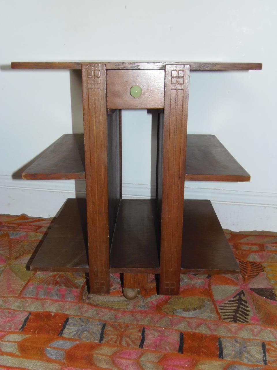 A Pair Of Heals Geometric Oak Tables, 1930s .