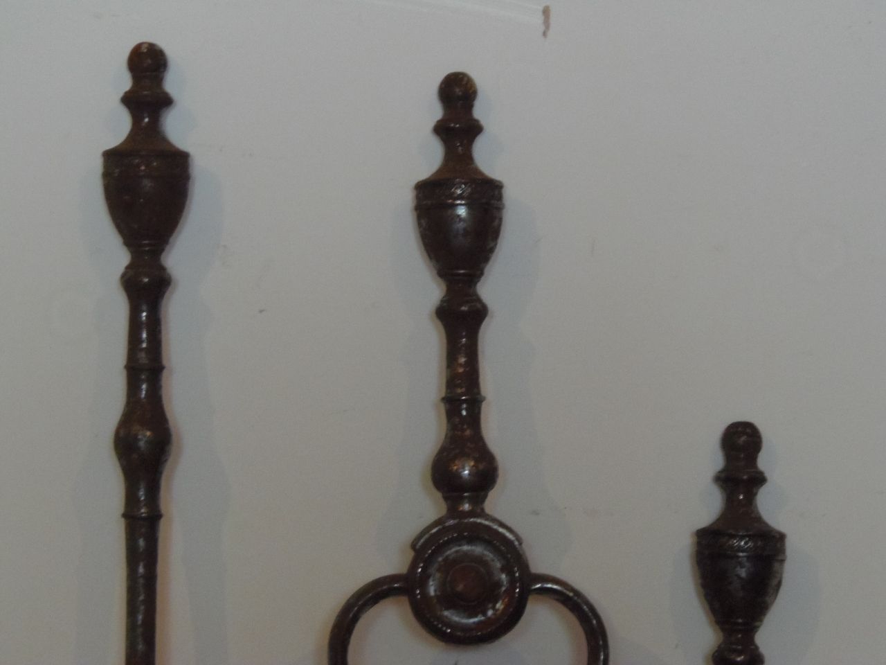 Georgian Steel Fire Irons, 18th Century And Earlier photo for sale