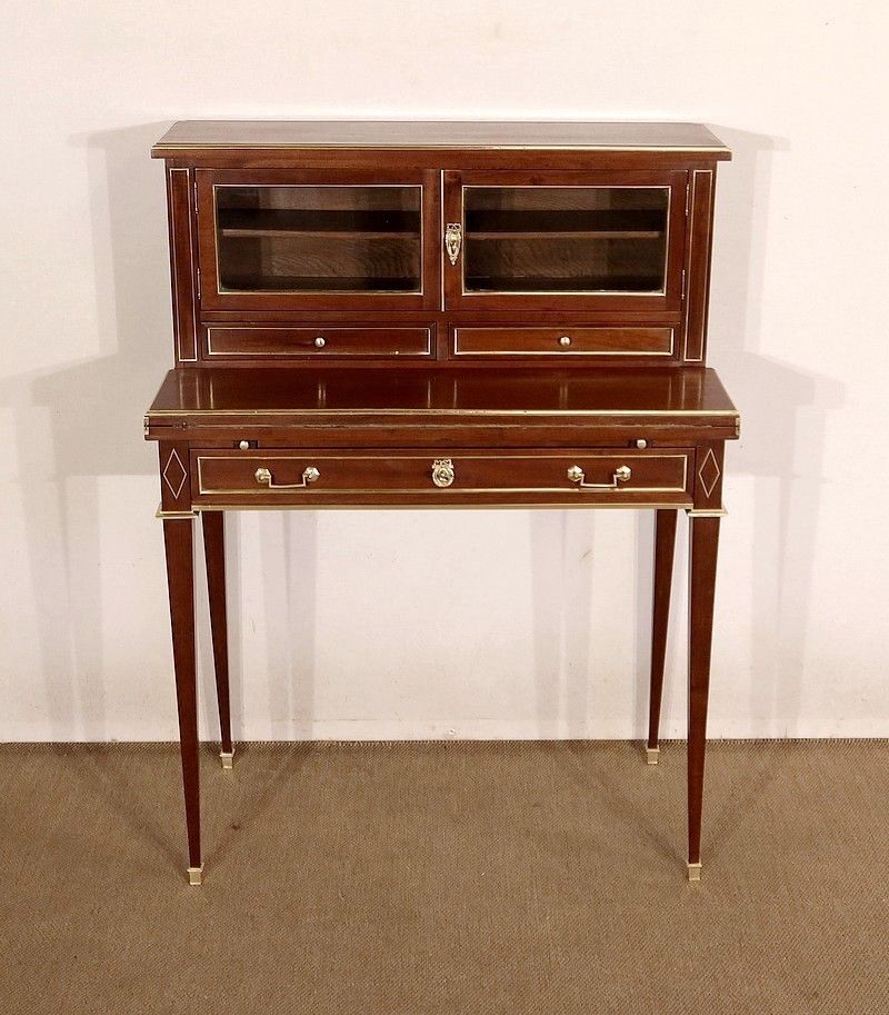 Bonheur Du Jour In Mahogany, Louis XVI Style – Mid 19th Century photo 4171.5