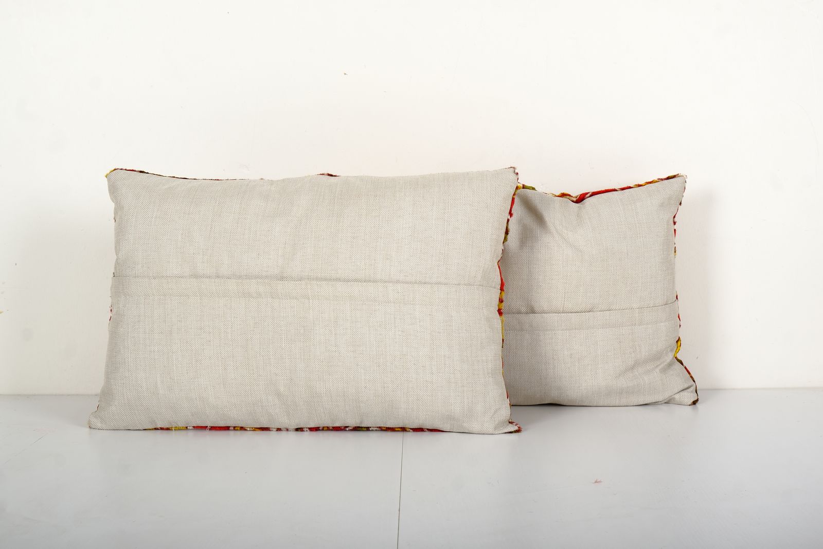 Colorful Velvet Pillow Cover, Set Of Two Boho Tribal Turkish Pillow Case photo Textiles