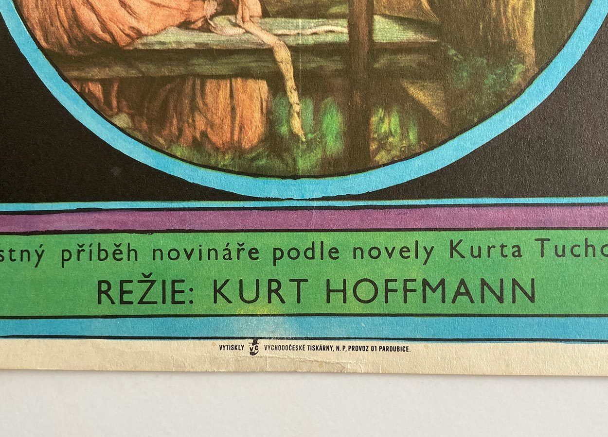 Movie Poster, Rheinsberg, Olga Stárková, 1973 photo buy