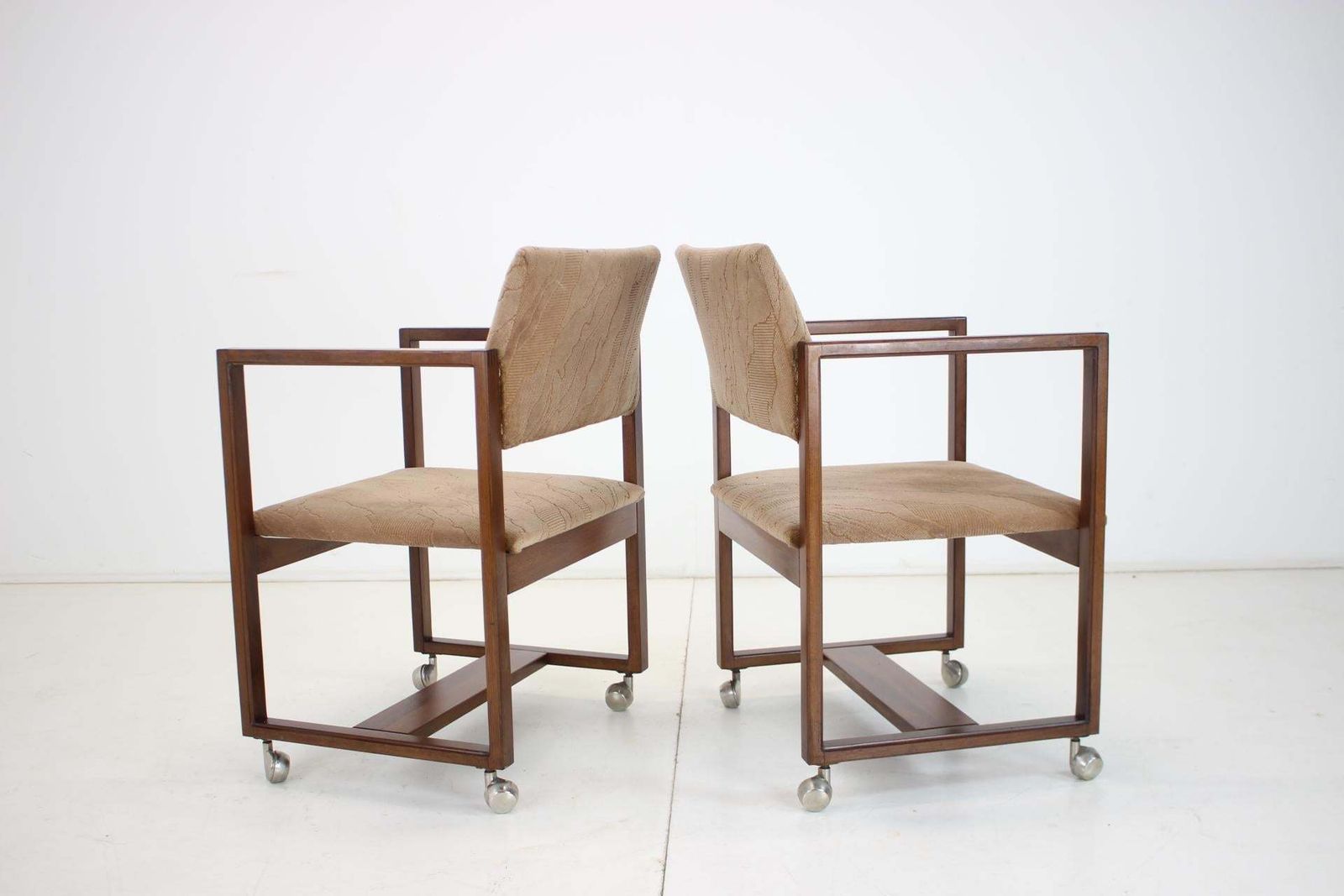Pair Of Chairs Or Armchairs Czechoslovakia, 1980s photo Furniture