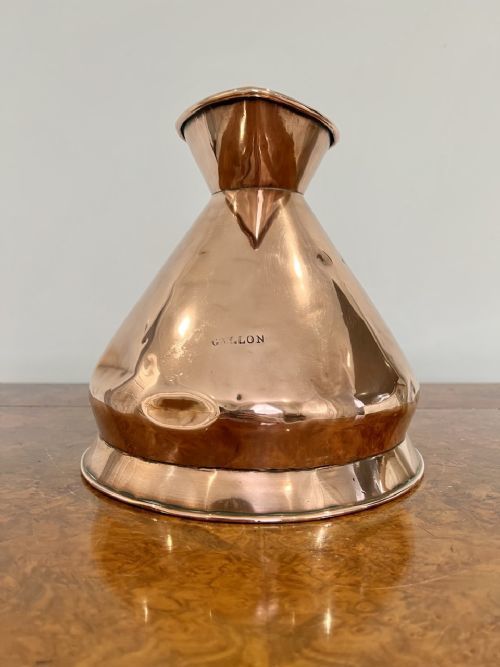 Quality George III Loftus Of Oxford Street London Copper Jug photo for sale