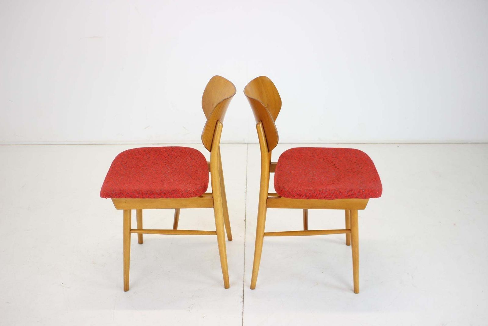 Pair Of Chairs By Ton, 1965 Czechoslovakia photo vinterior