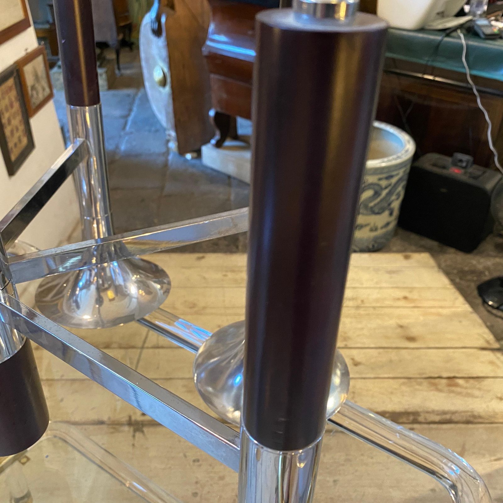 1970s Reggiani Style Space Age Italian Chandelier photo Lighting