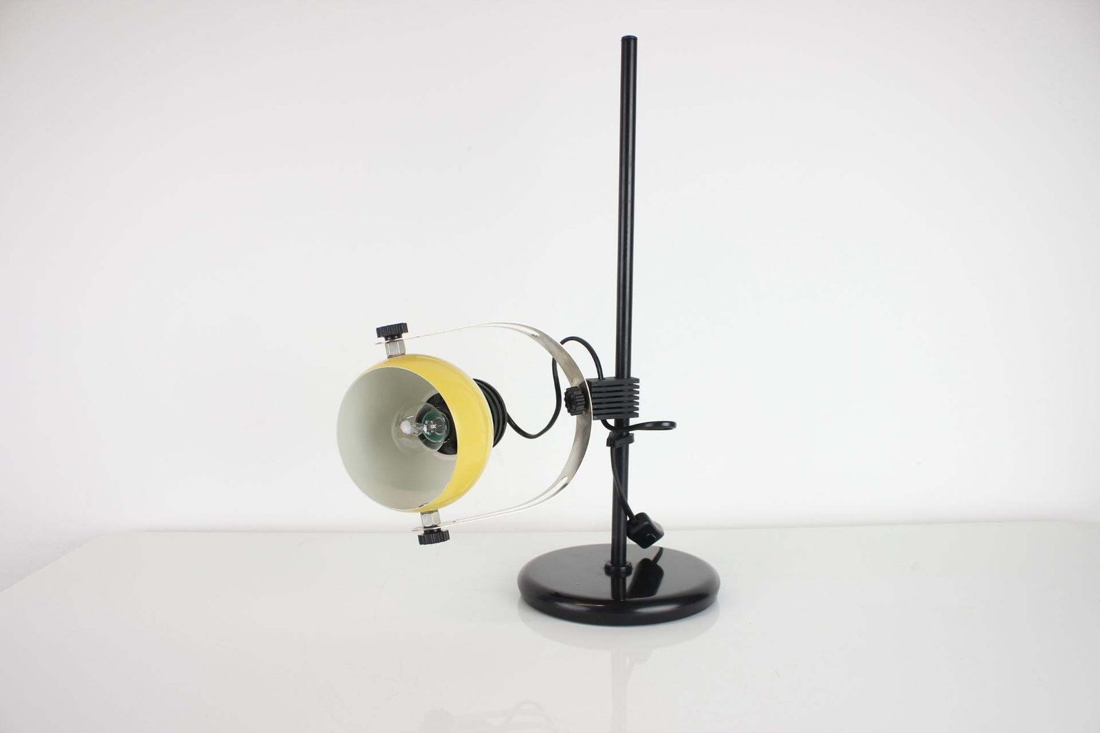 Adjustable Mid Century Table Lamp, Czechoslovakia, 1970's photo buy