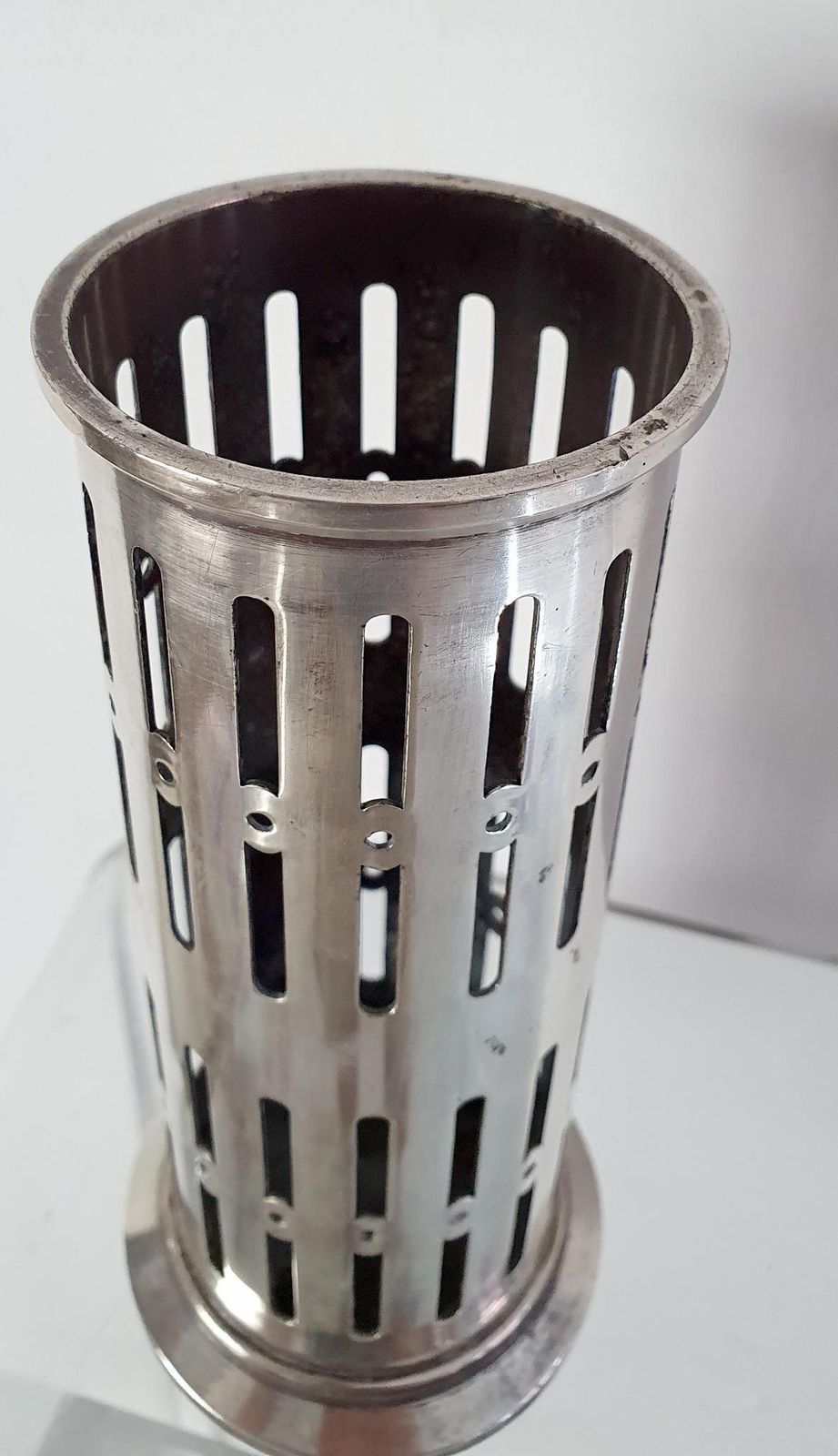 Straw Holder For Hotel Europa, Broggi Milano, 1950's photo buy