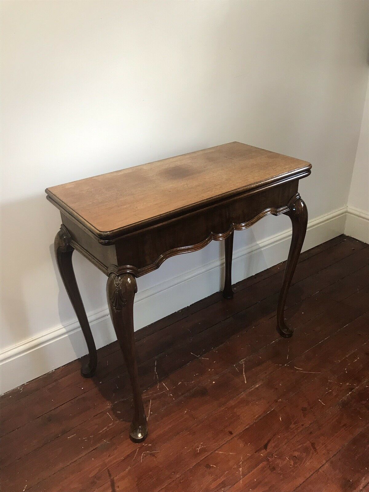 Waring And Gillow Lancaster Factory Charles I Style Walnut Card Table