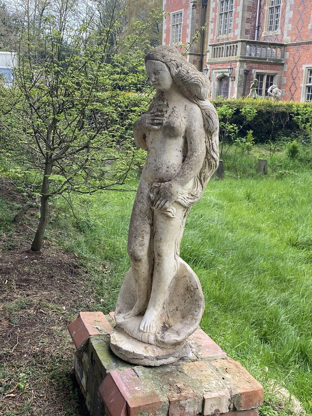 photo for sale Roman Mythology Birth Of Venus After Sandro Botticelli Garden Sculpture