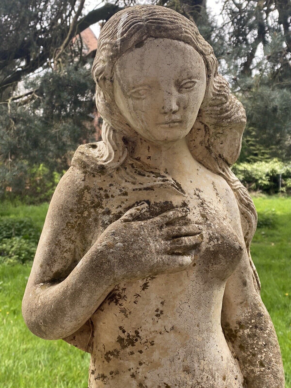 Garden Decor Roman Mythology Birth Of Venus After Sandro Botticelli Garden Sculpture photo