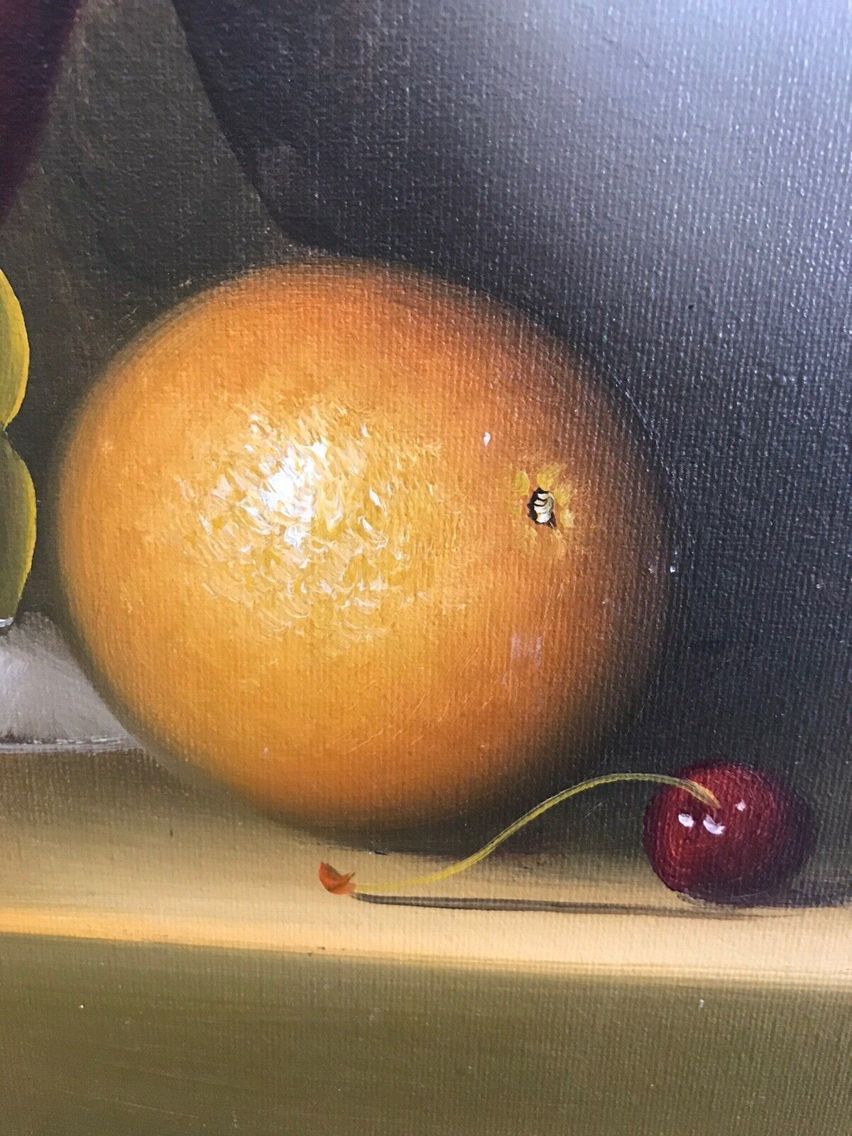 Original Work Of Art Contemporary Dutch Still Life Painting On Canvas Signed photo vintage