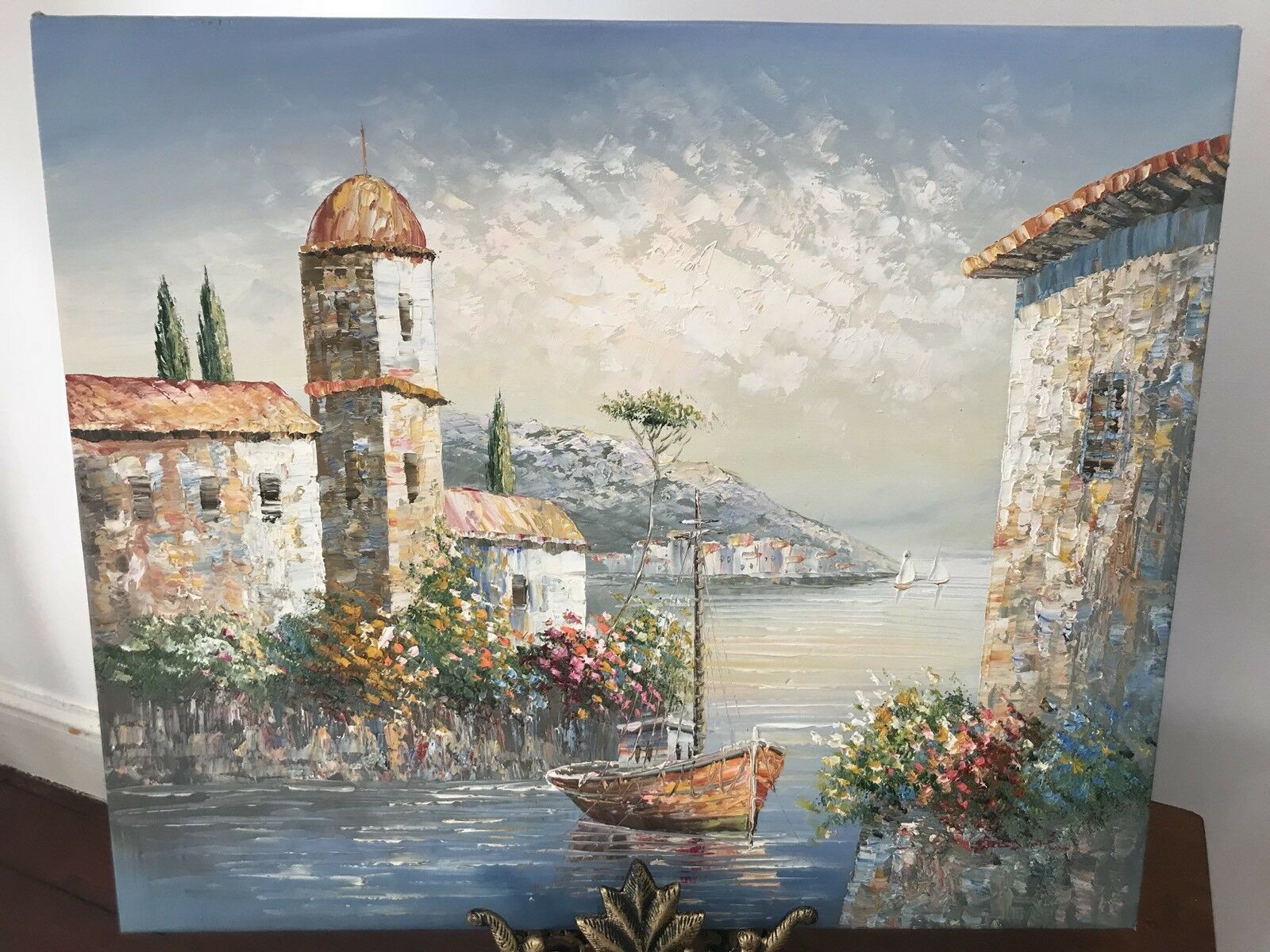 Italian Landscape Stunning Harbour In Southern Italy By Roberto Rossini photo Art