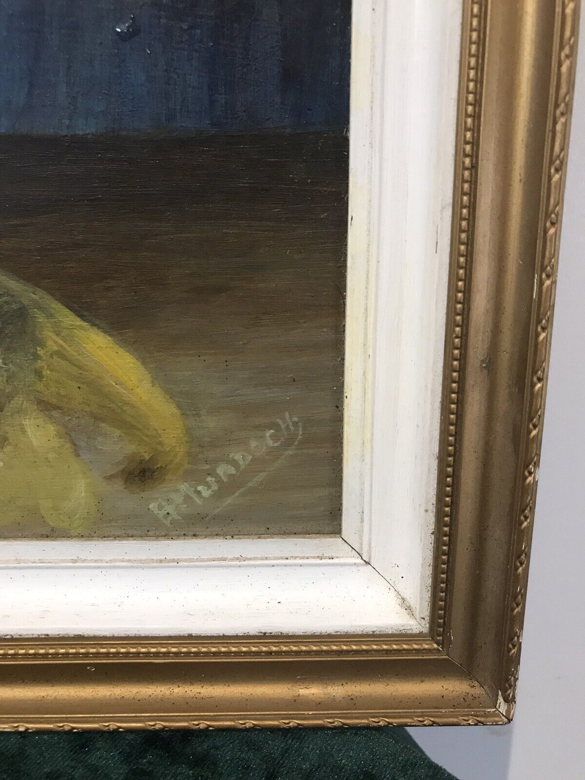 photo for sale Stunning Fruit Bowl Still Life Oil Painting Known Scottish Artist Hugh Murdoch
