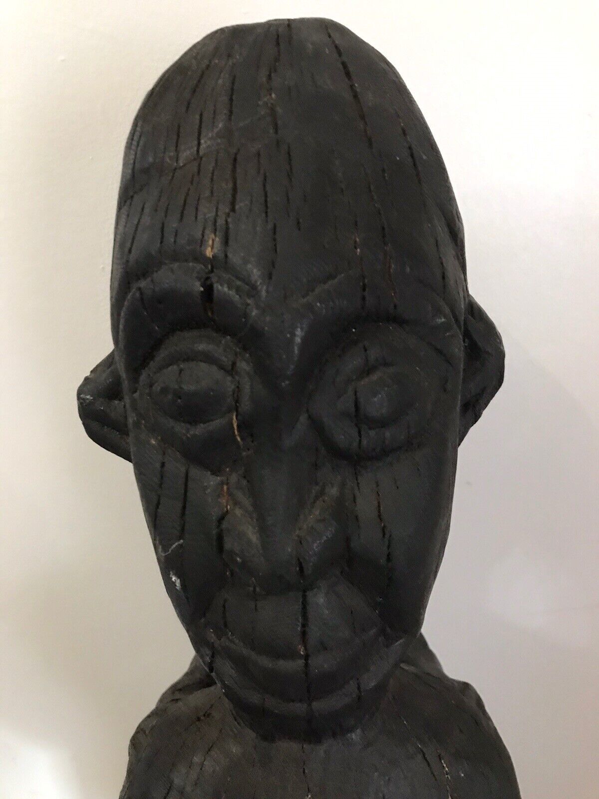 Museum Grade African Primitive Congo Style Wood Carving Mother And Child photo vinterior