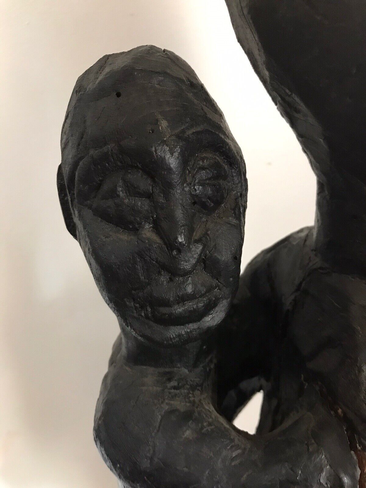 photo furniture Museum Grade African Primitive Congo Style Wood Carving Mother And Child