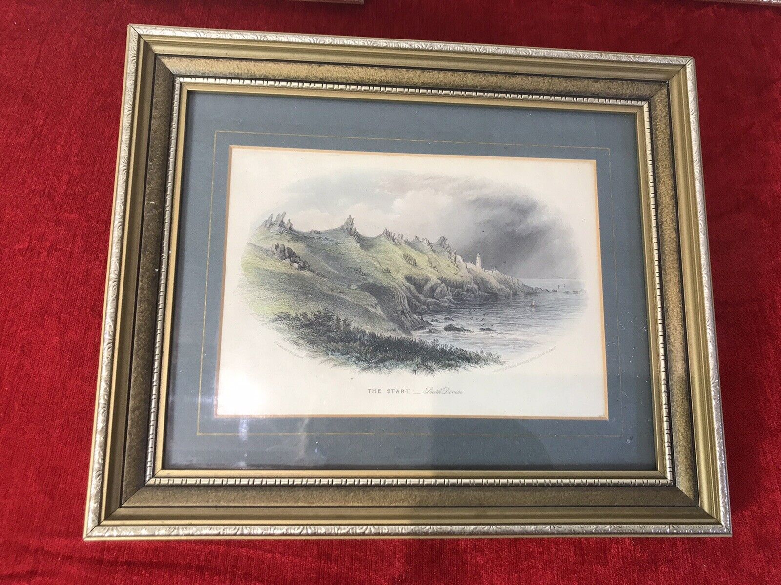 Trio Of Framed Lithographs By Cornish Artist Richard John Penreath 1806 1869 photo vinterior