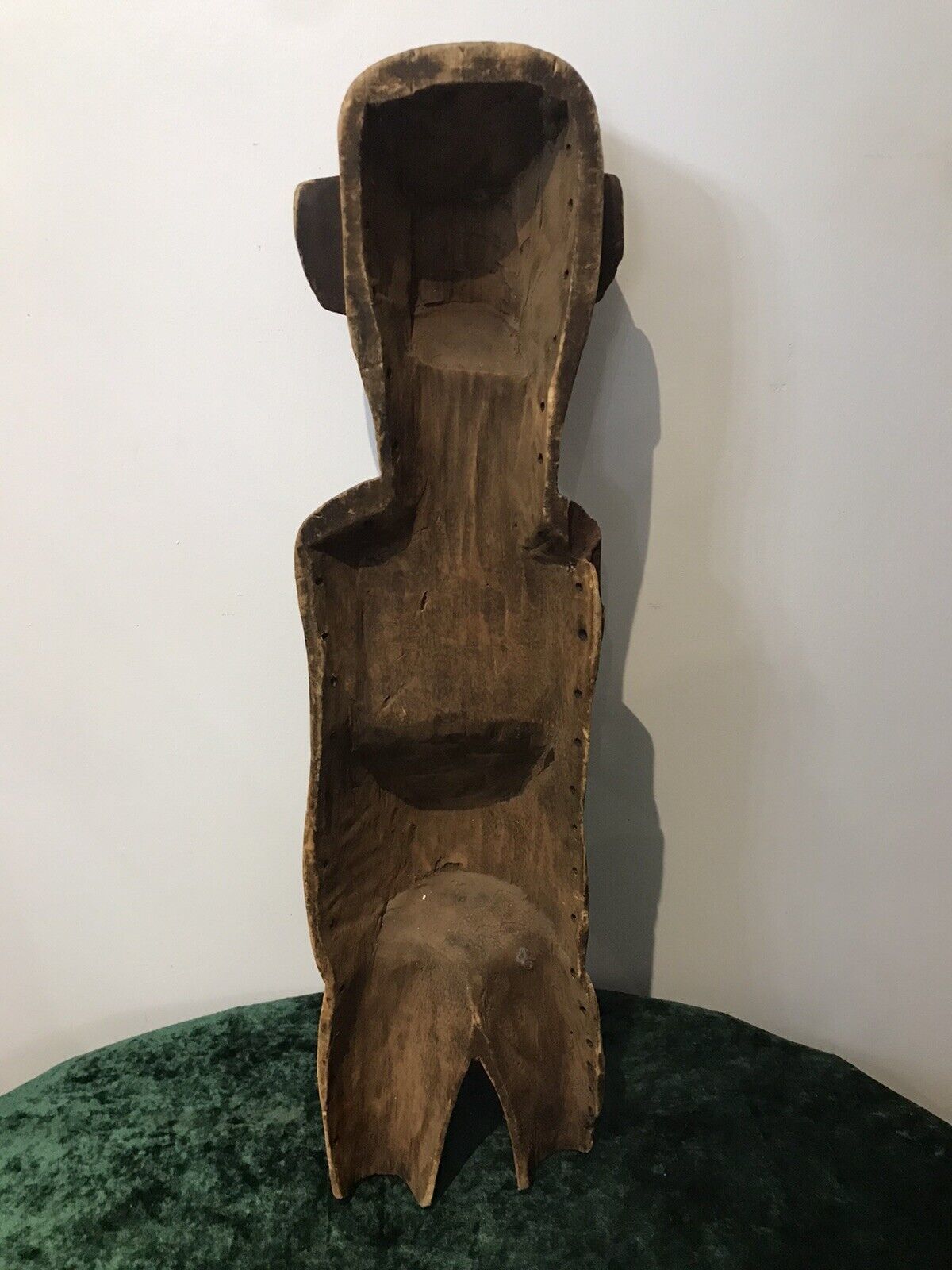 365.0 Historic Antique 19th Century Zulu Fertility Wood Carving Sculpture photo