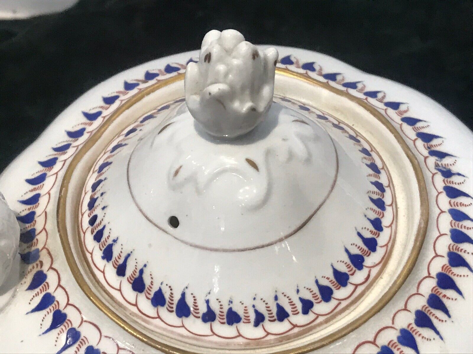 Fine Ornate Porcelain Napoleonic ‘Limoges’ France Floral Gilt Decoration Tea Pot photo 90.0