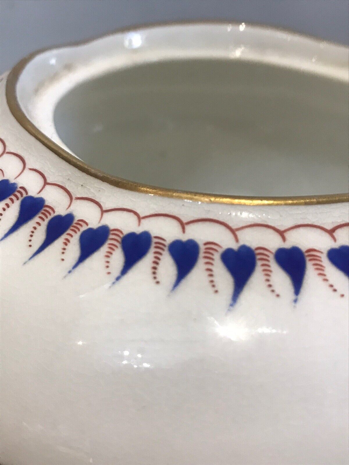 90.0 Fine Ornate Porcelain Napoleonic ‘Limoges’ France Floral Gilt Decoration Tea Pot photo