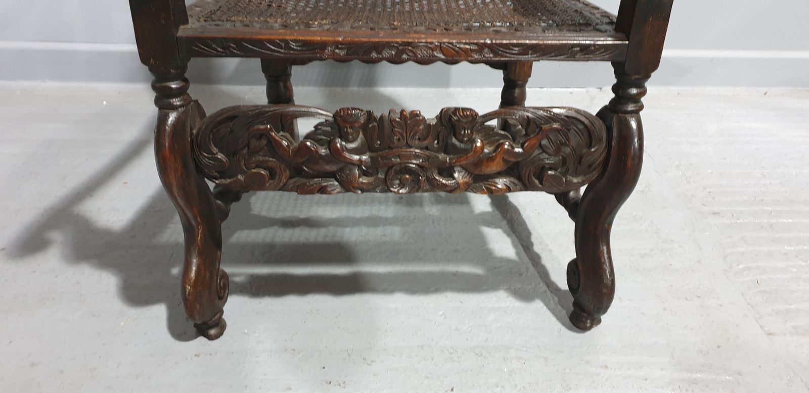 photo for sale Cromwellian Carver Chair