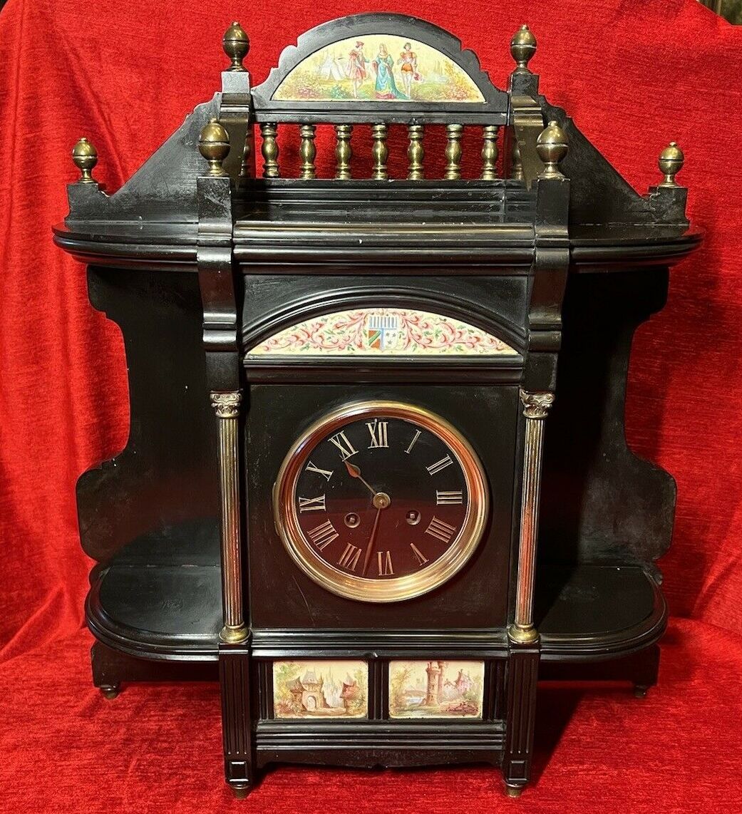 Rare Historic French Aristocracy Aesthetic Movement Timepiece photo furniture