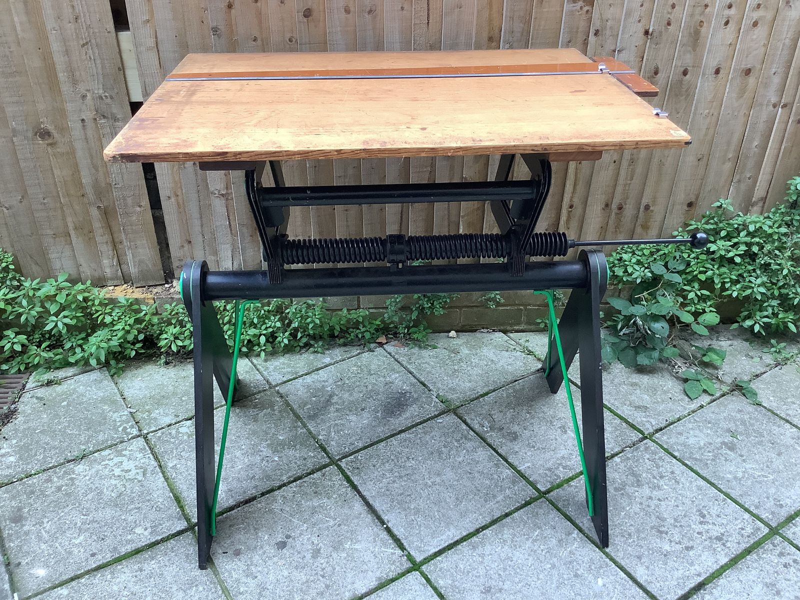 Drafting Table Designed By Paolo Parigi For Heron Parigi, 1975 Italy. photo for sale