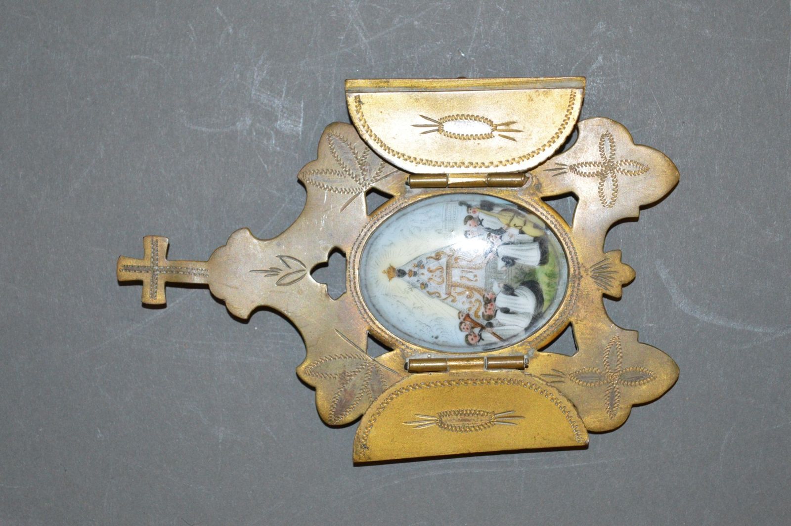 3 Spanish Religious Devotional Pieces,C1890 photo vintage