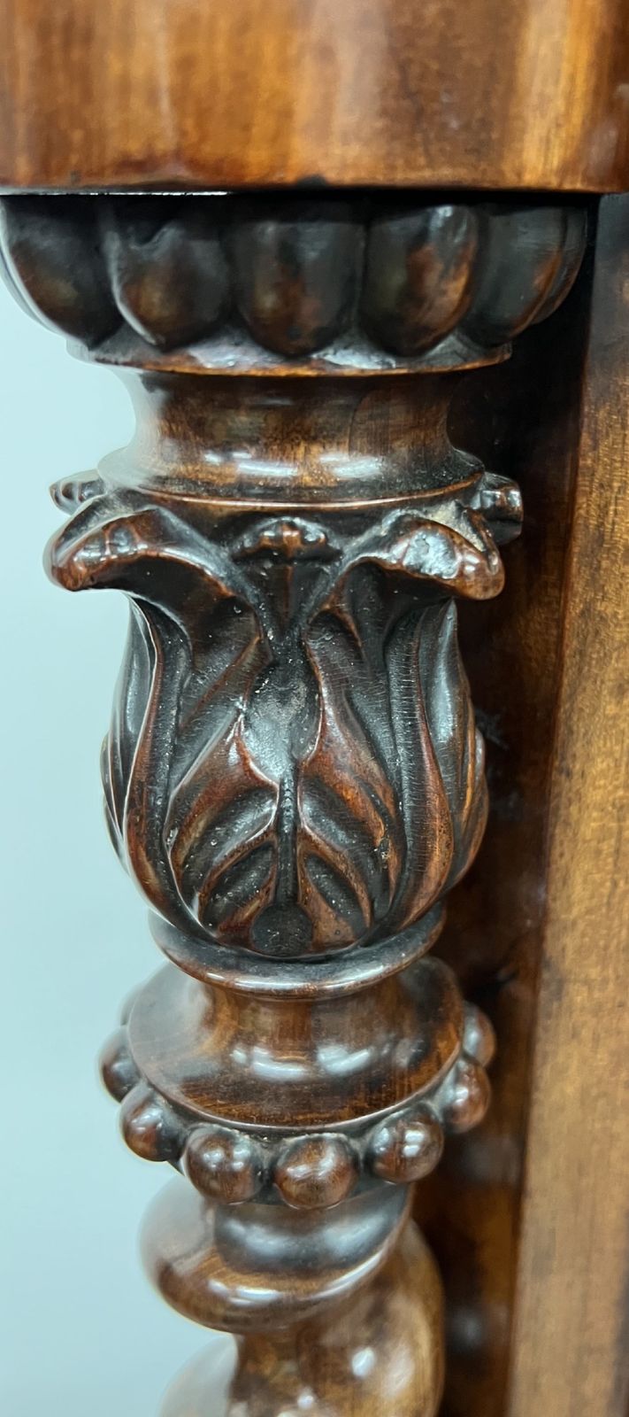 Furniture Superb Biedermeier Mahogany Abattant Secretaire photo