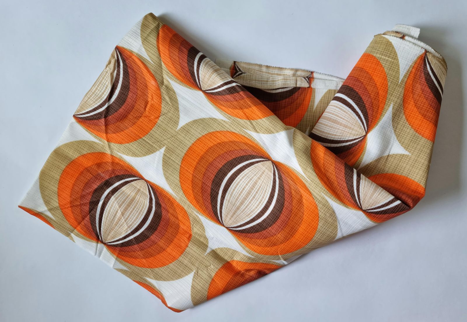 Midcentury Large Cloth, Fabric Or Textile In Style Of Panton Verner, 1960s photo 511.0