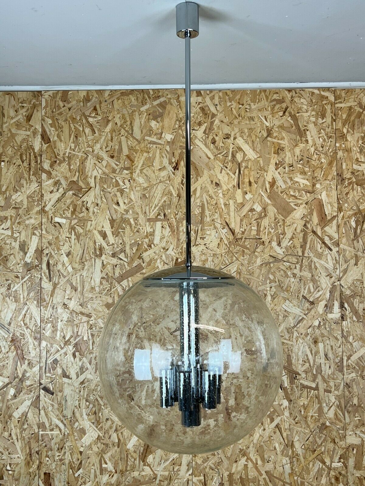 Xxl 60s 70s Lamp Ceiling Lamp Limburg "Globe" Spherical Lamp Ball Design 60s photo for sale
