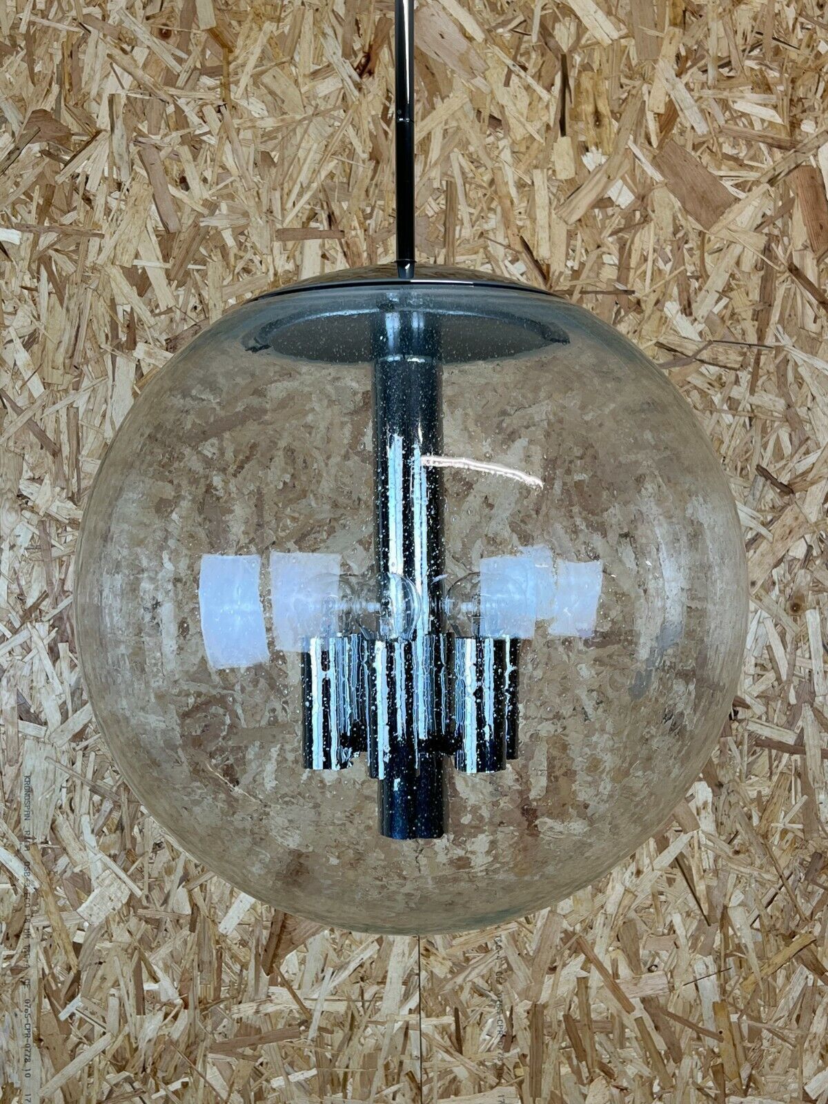 Xxl 60s 70s Lamp Ceiling Lamp Limburg "Globe" Spherical Lamp Ball Design 60s photo Lighting