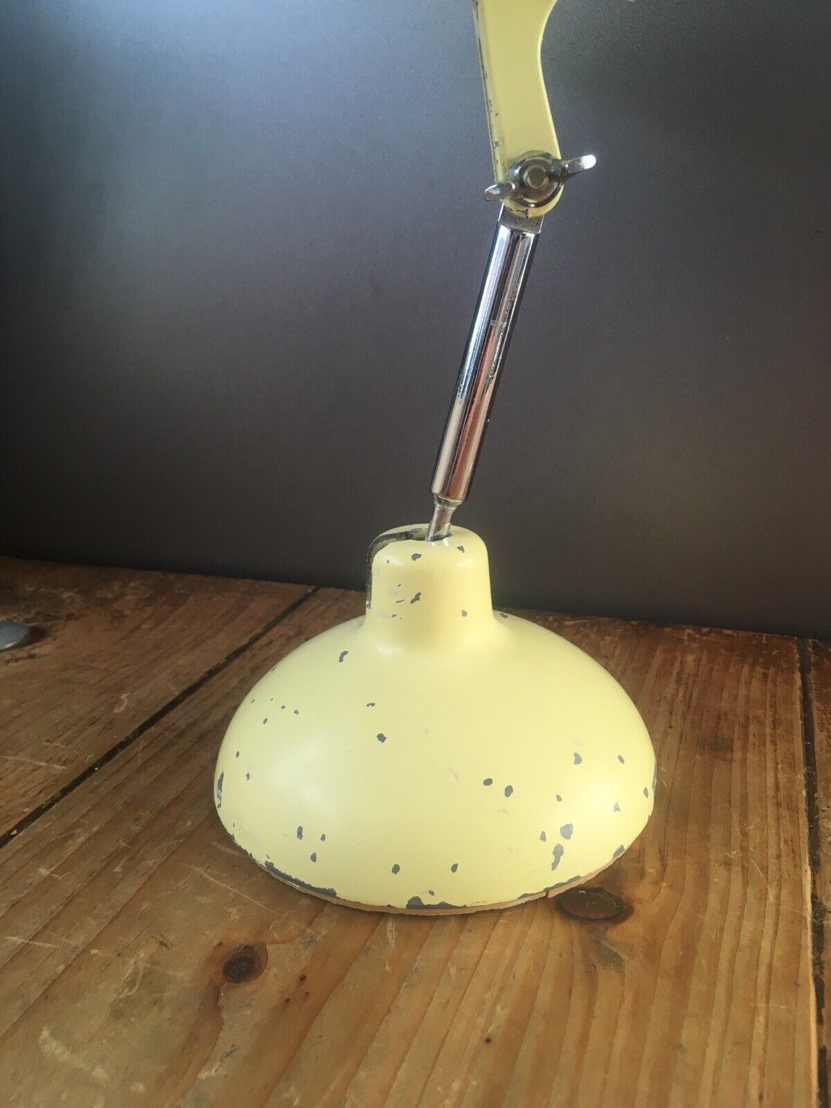Mid Century Modern Metek Foldable Articulated Travel Desk Lamp Industrial 50's photo buy
