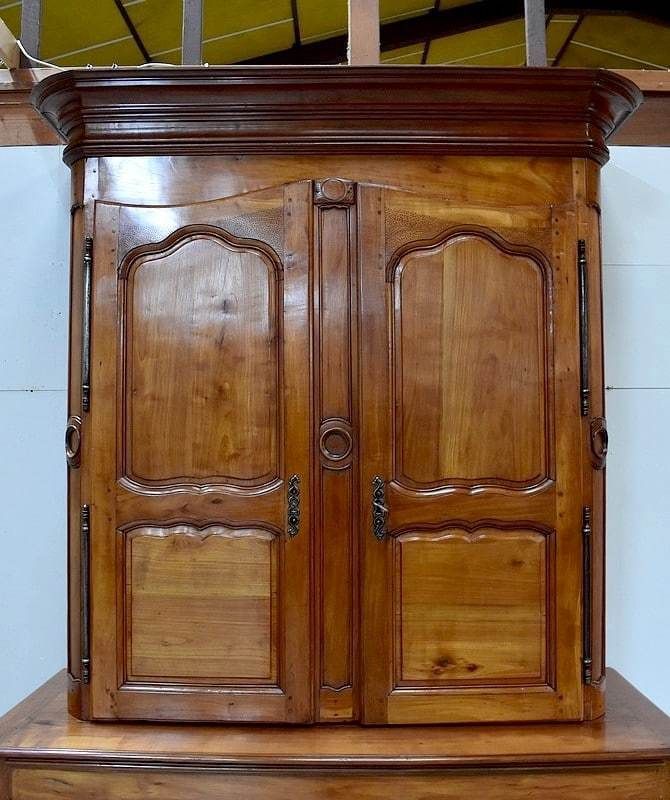 Buffet Two Regional Bodies In Cherry, Louis XIV Period   1740 photo 5800.0