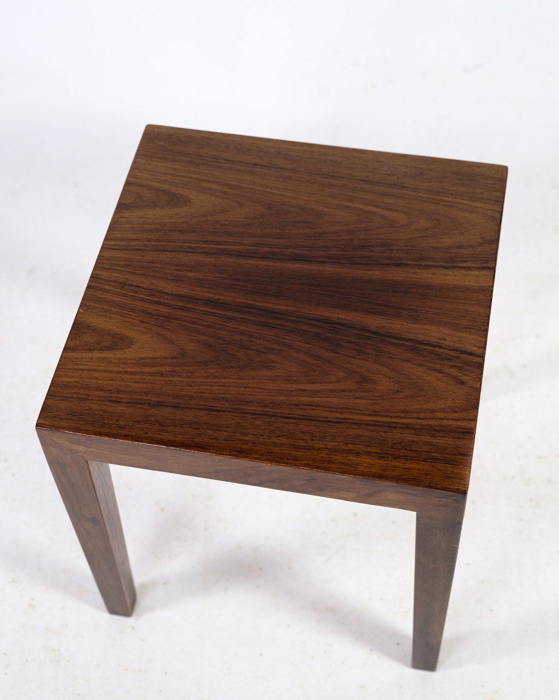Side Table In Rosewood By Severin Hansen For Haslev Møbelfabrik From 1960s photo for sale