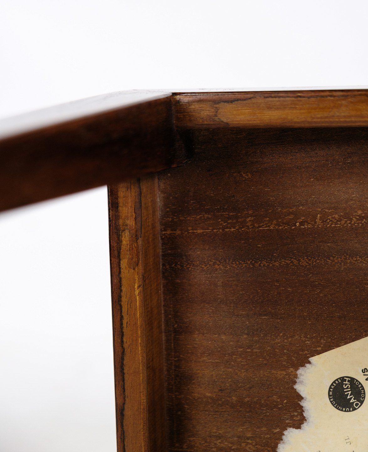 Side Table In Rosewood By Severin Hansen For Haslev Møbelfabrik From 1960s photo vinterior