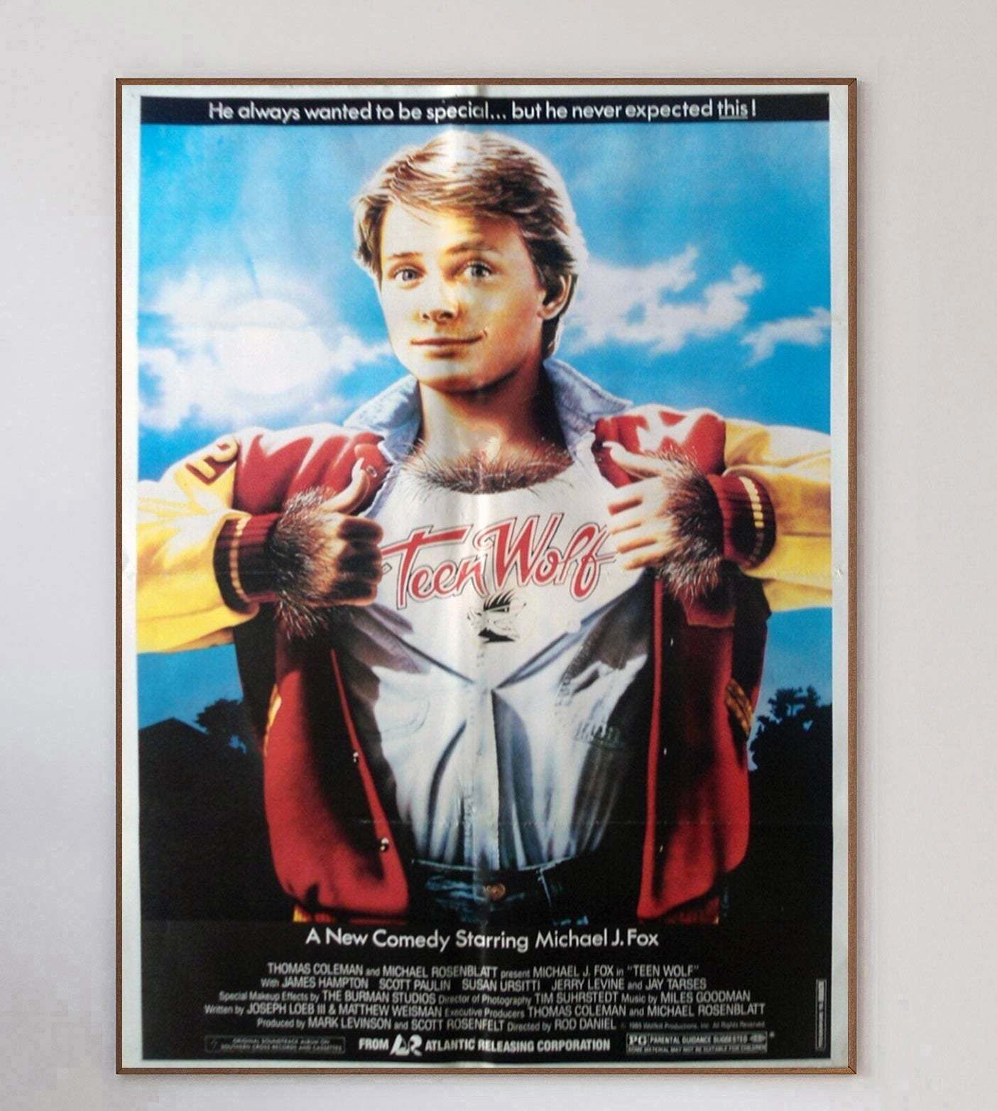 Teen Wolf Original Vintage Poster photo 230.0