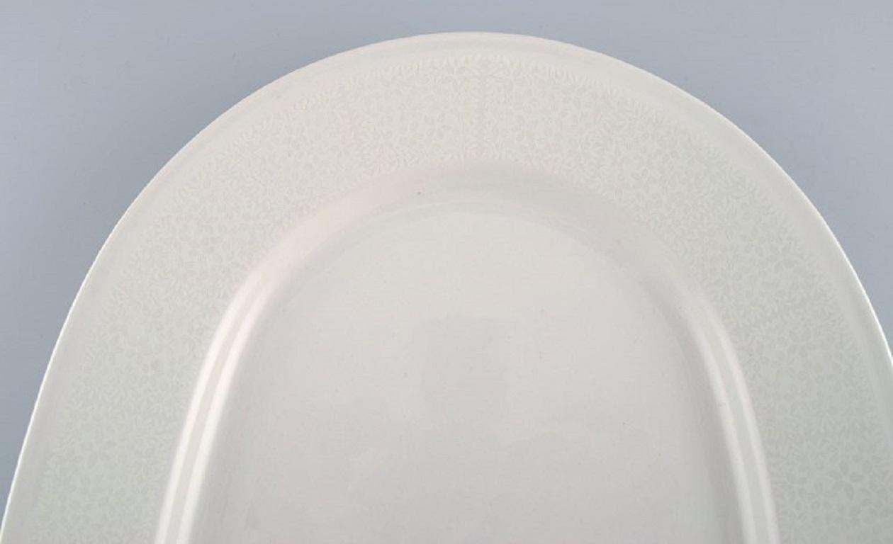 Raija Uosikkinen For Arabia Round Pitsi Serving Dish With Flower Decoration photo furniture