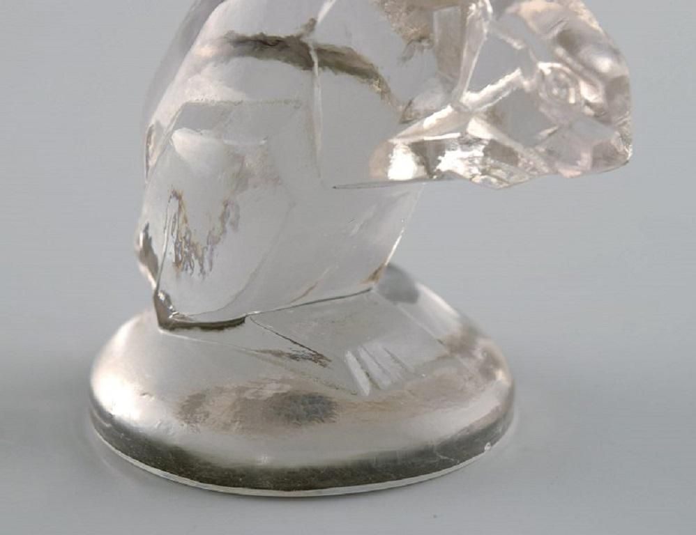 René Lalique (1860 1945) France Rare Early Figure In Clear Art Glass Rabbit photo buy