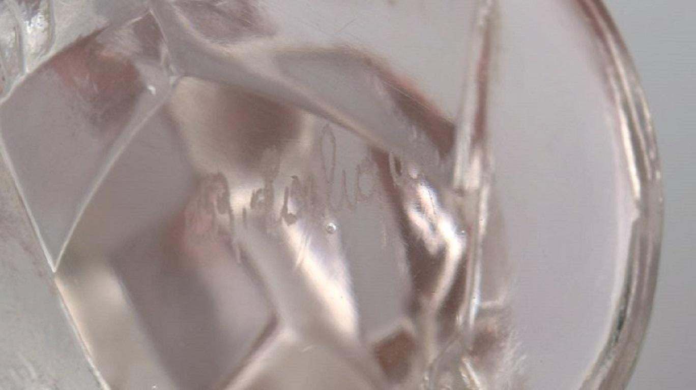 René Lalique (1860 1945) France Rare Early Figure In Clear Art Glass Rabbit photo vintage