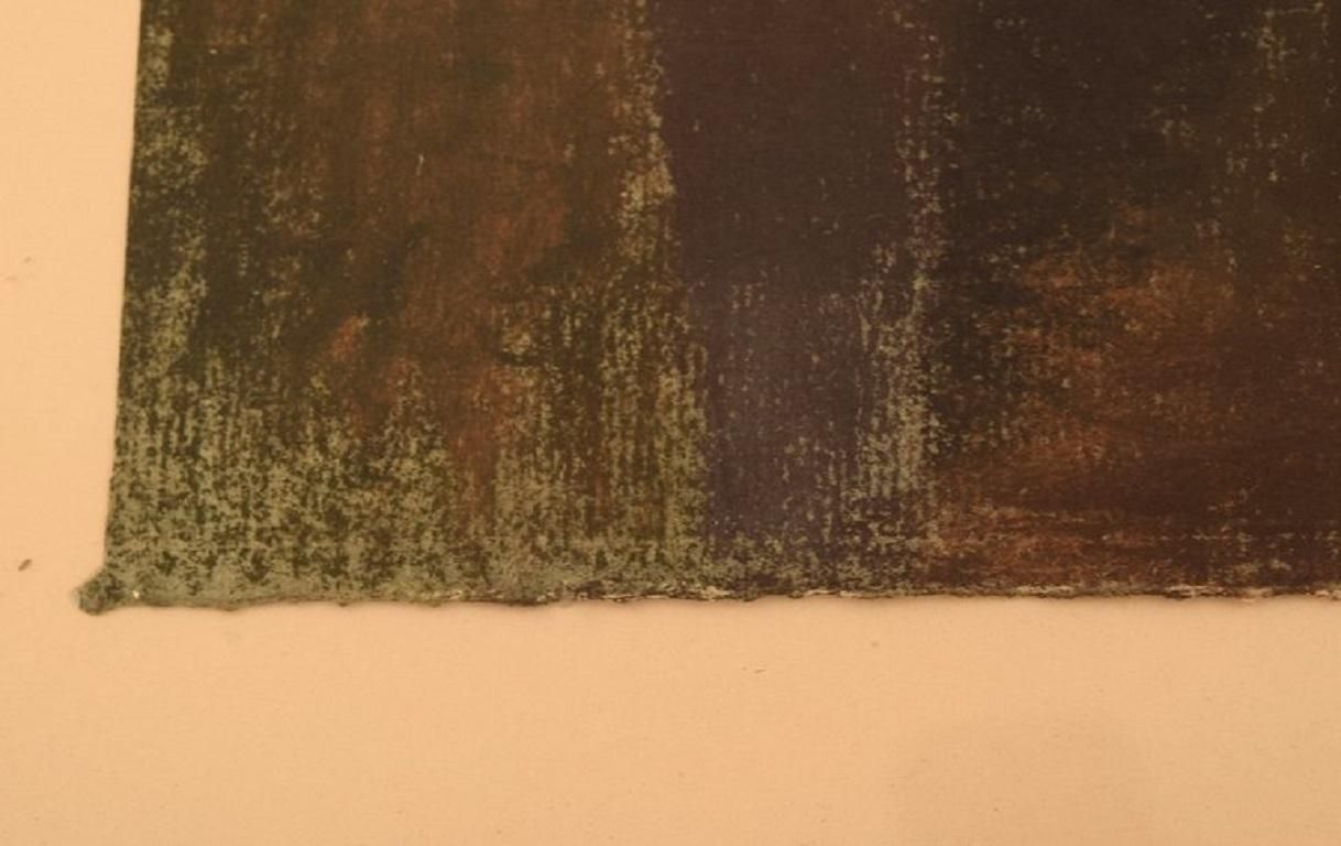 Unknown European Artist, Watercolor On Paper, Abstract Composition, Mid 20th C photo buy