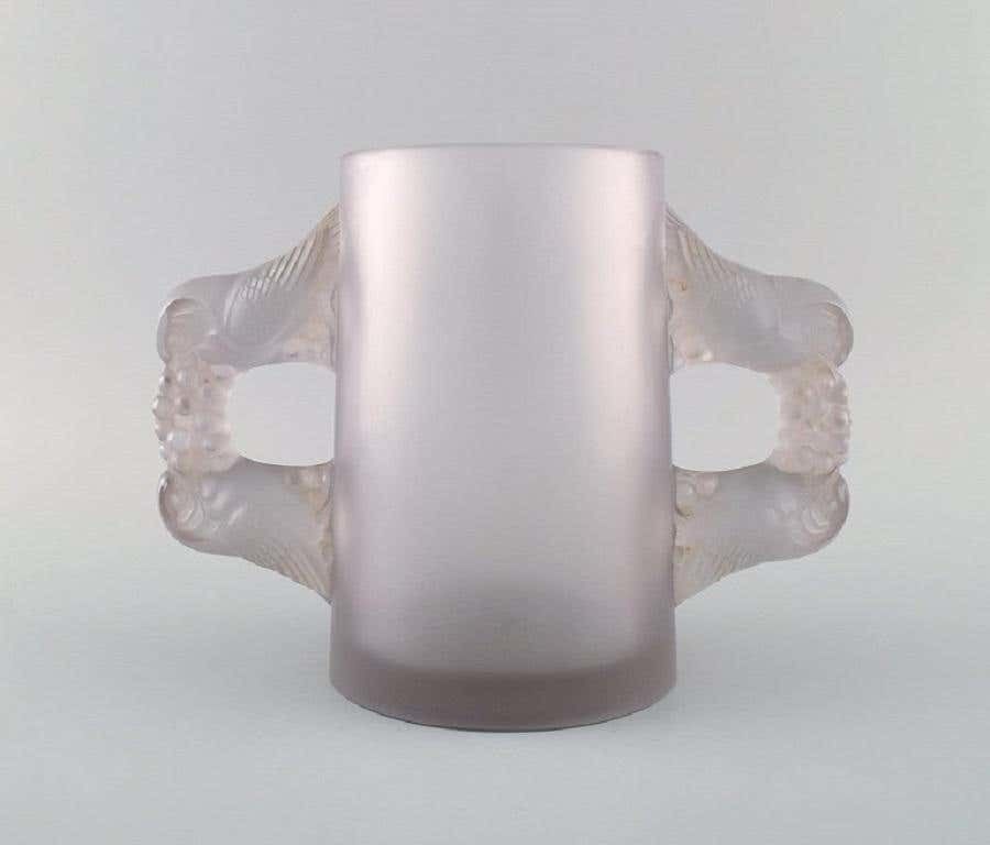 René Lalique, France, Rare And Early "Sylvia" Vase photo furniture