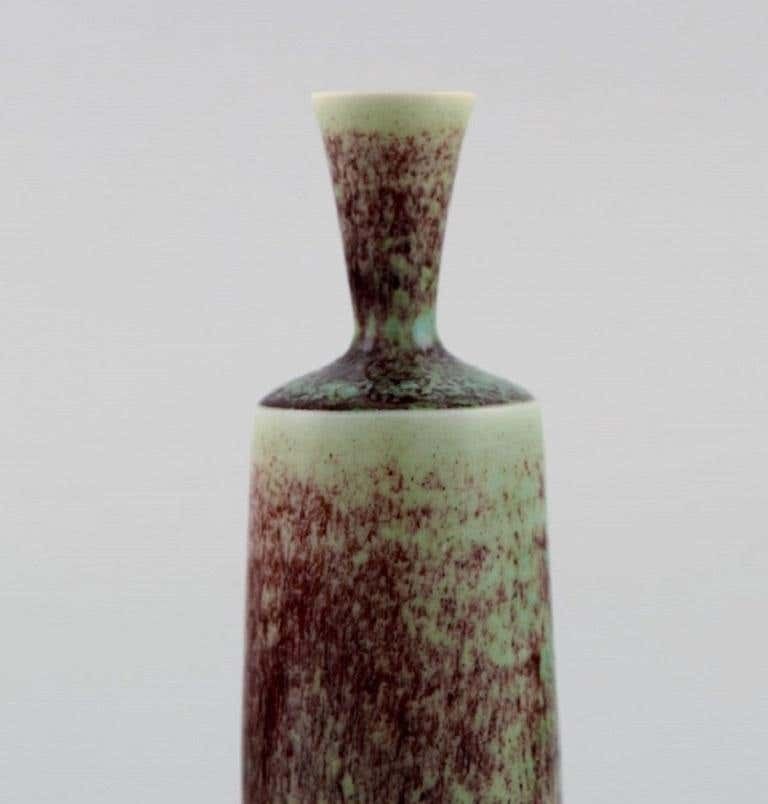 Berndt Friberg For Gustavsberg Studiohand, Miniature Vase, 1970s photo 505.0