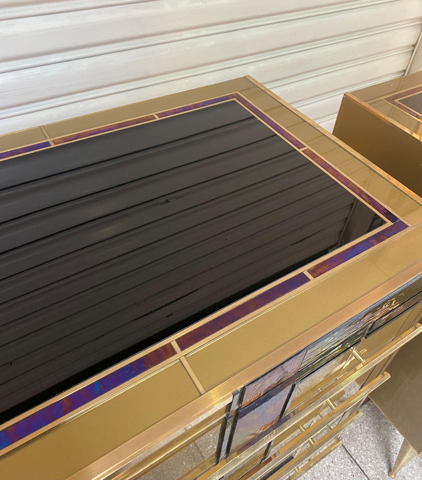 Pair Of Golden Dressers With 70 Drawers photo 8564.0
