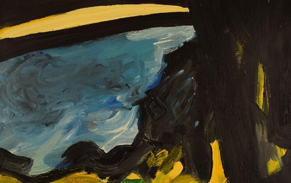 Michel Chapuis Listed French Artist Oil On Canvas Landscape photo 678.0