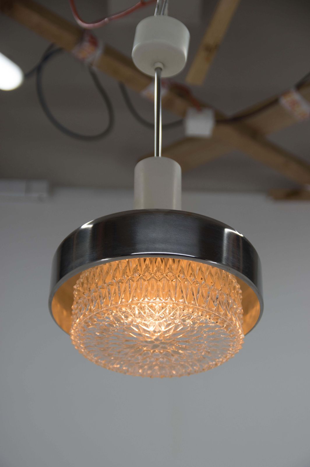 Mid Century Hanglamp Van Napako, Jaren 1970 photo buy